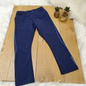 Brooks Blue Cropped Leggings #1098